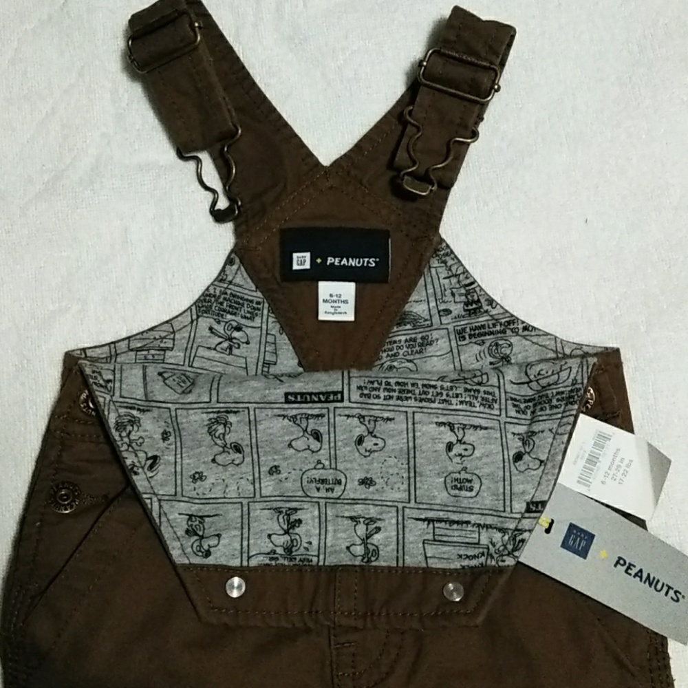 Baby Gap overalls peanut addition